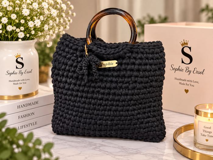 Midnight Structured Bag